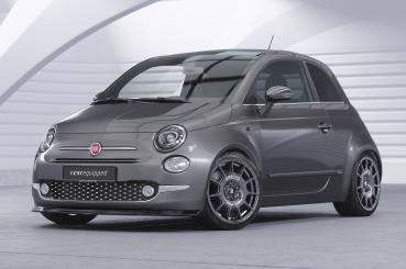 CSR Frontspoiler | Cup-Spoilerlippe mit ABE für Fiat 500 CSL749-L schwarz matt (Lackierung erforderlich)