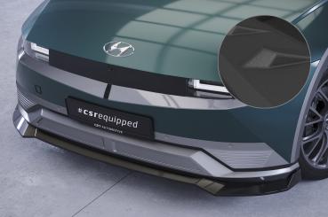 CSR Frontspoiler | Cup-Spoilerlippe mit ABE für Hyundai Ioniq 5 CSL750-S schwarz matt strukturiert (keine Lackierung erforderlich)