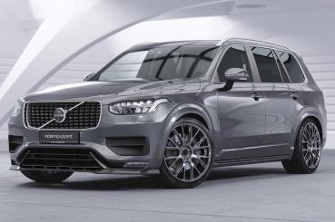 CSR Frontspoiler | Cup-Spoilerlippe mit ABE für Volvo XC 90 (2. Gen) CSL752-C Carbon Look Hochglanz (keine Lackierung erforderlich)