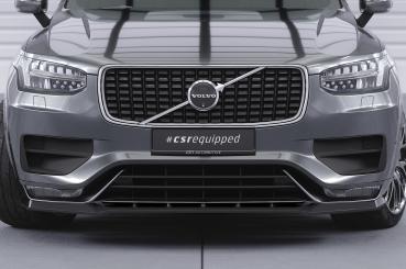 CSR Frontspoiler | Cup-Spoilerlippe mit ABE für Volvo XC 90 (2. Gen) CSL752-C Carbon Look Hochglanz (keine Lackierung erforderlich)
