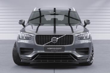 CSR Frontspoiler | Cup-Spoilerlippe mit ABE für Volvo XC 90 (2. Gen) CSL752-C Carbon Look Hochglanz (keine Lackierung erforderlich)