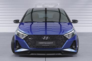 CSR Frontspoiler | Cup-Spoilerlippe mit ABE für Hyundai I20 (BC3) N / N-Line CSL756-L schwarz matt (Lackierung erforderlich)