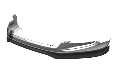 CSR Frontspoiler | Cup-Spoilerlippe mit ABE für VW Sharan 2 (7N) CSL757-K Kupfer matt (keine Lackierung erforderlich)