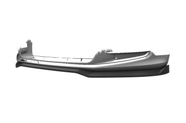 CSR Frontspoiler | Cup-Spoilerlippe mit ABE für VW Sharan 2 (7N) CSL757-K Kupfer matt (keine Lackierung erforderlich)
