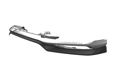 CSR Frontspoiler | Cup-Spoilerlippe mit ABE für Audi Q7 (4M) S-Line / SQ7 (4M) CSL758-L schwarz matt (Lackierung erforderlich)