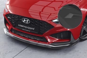 CSR Frontspoiler | Cup-Spoilerlippe mit ABE für Hyundai I30 (PD) N / N-Line CSL763-S schwarz matt strukturiert (keine Lackierung erforderlich)