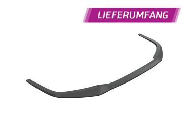 CSR Frontspoiler | Cup-Spoilerlippe mit ABE für Ferrari F8 Tributo / Spider CSL767-L schwarz matt (Lackierung erforderlich)