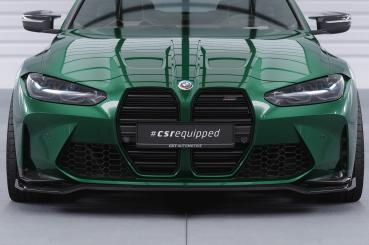 CSR Frontspoiler | Cup-Spoilerlippe mit ABE für BMW M3 (G80/G81) / M4 (G82/G83) CSL769-L schwarz matt (Lackierung erforderlich)