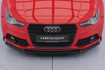 CSR Frontspoiler | Cup-Spoilerlippe mit ABE für Audi A1 (8X) S-Line CSL773-L schwarz matt (Lackierung erforderlich)