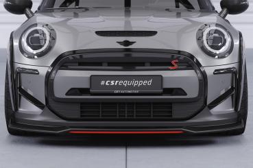 CSR Frontspoiler | Cup-Spoilerlippe mit ABE für Mini F56 Cooper SE CSL775-G Glossy schwarz Hochglanz (keine Lackierung erforderlich)