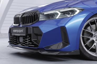 CSR Frontspoiler | Cup-Spoilerlippe mit ABE für BMW 3er G20 / G21 CSL778-L schwarz matt (Lackierung erforderlich)
