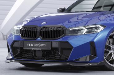 CSR Frontspoiler | Cup-Spoilerlippe mit ABE für BMW 3er G20 / G21 CSL778-L schwarz matt (Lackierung erforderlich)