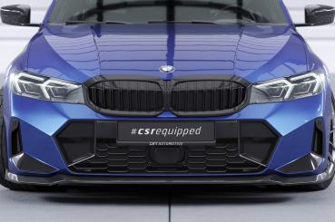 CSR Frontspoiler | Cup-Spoilerlippe mit ABE für BMW 3er G20 / G21 CSL778-L schwarz matt (Lackierung erforderlich)