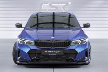 CSR Frontspoiler | Cup-Spoilerlippe mit ABE für BMW 3er G20 / G21 CSL778-L schwarz matt (Lackierung erforderlich)