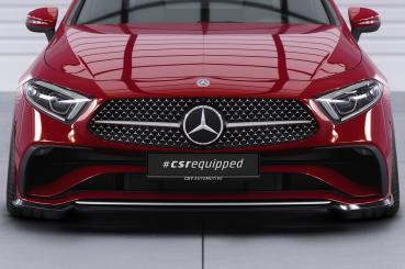 CSR Frontspoiler | Cup-Spoilerlippe mit ABE für Mercedes-Benz CLS (C257) CSL779-L schwarz matt (Lackierung erforderlich)