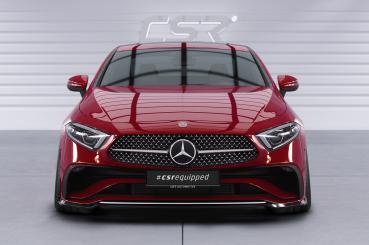 CSR Frontspoiler | Cup-Spoilerlippe mit ABE für Mercedes-Benz CLS (C257) CSL779-L schwarz matt (Lackierung erforderlich)