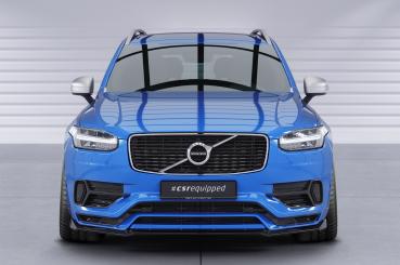 CSR Frontspoiler | Cup-Spoilerlippe mit ABE für Volvo XC90 (2.Gen) R-Design CSL780-L schwarz matt (Lackierung erforderlich)
