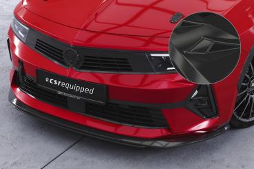 CSR Frontspoiler | Cup-Spoilerlippe mit ABE für Opel Astra L CSL785-G Glossy schwarz glänzend (keine Lackierung erforderlich)