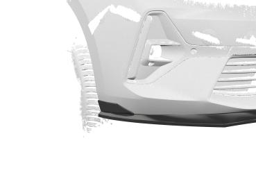 CSR Frontspoiler | Cup-Spoilerlippe mit ABE für Opel Astra L CSL787-G Glossy schwarz glänzend (keine Lackierung erforderlich)