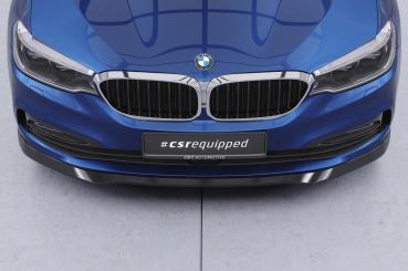 CSR Frontspoiler | Cup-Spoilerlippe mit ABE für BMW 5er G30 / G31 CSL791-L schwarz matt (Lackierung erforderlich)