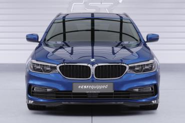 CSR Frontspoiler | Cup-Spoilerlippe mit ABE für BMW 5er G30 / G31 CSL791-L schwarz matt (Lackierung erforderlich)