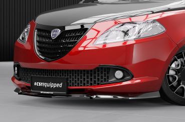 CSR Frontspoiler | Cup-Spoilerlippe mit ABE für Lancia Ypsilon (846) CSL792-L schwarz matt (Lackierung erforderlich)