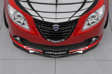 CSR Frontspoiler | Cup-Spoilerlippe mit ABE für Lancia Ypsilon (846) CSL792-L schwarz matt (Lackierung erforderlich)