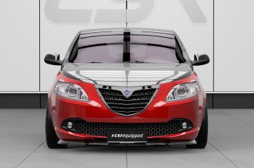 CSR Frontspoiler | Cup-Spoilerlippe mit ABE für Lancia Ypsilon (846) CSL792-L schwarz matt (Lackierung erforderlich)
