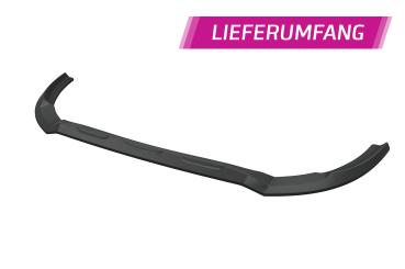 CSR Frontspoiler | Cup-Spoilerlippe mit ABE für Ford Transit Custom / Tourneo Custom Sport CSL803-M Carbon Look matt strukturiert (keine Lackierung erforderlich)