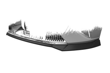 CSR Frontspoiler | Cup-Spoilerlippe mit ABE für MG 5 EV CSL807-C Carbon Look Hochglanz (keine Lackierung erforderlich)