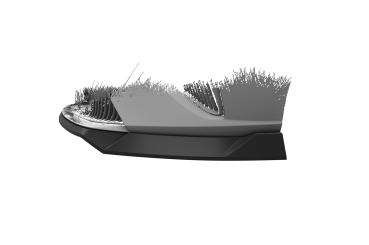 CSR Frontspoiler | Cup-Spoilerlippe mit ABE für MG 5 EV CSL807-C Carbon Look Hochglanz (keine Lackierung erforderlich)