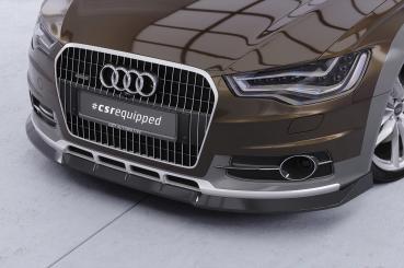 CSR Frontspoiler | Cup-Spoilerlippe mit ABE für Audi A6 C7 (Typ 4G) Allroad CSL809-K Kupfer matt (keine Lackierung erforderlich)