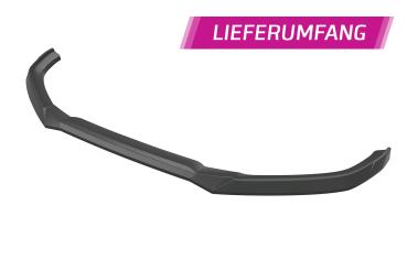CSR Frontspoiler | Cup-Spoilerlippe mit ABE für Audi S1 8X CSL819-L schwarz matt (Lackierung erforderlich)