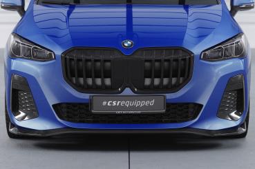 CSR Frontspoiler | Cup-Spoilerlippe mit ABE für BMW 2er U06 Active Tourer CSL821-L schwarz matt (Lackierung erforderlich)