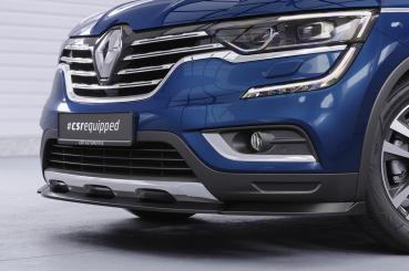 CSR Frontspoiler | Cup-Spoilerlippe mit ABE für Renault Koleos (2. Gen) CSL823-C Carbon Look Hochglanz (keine Lackierung erforderlich)
