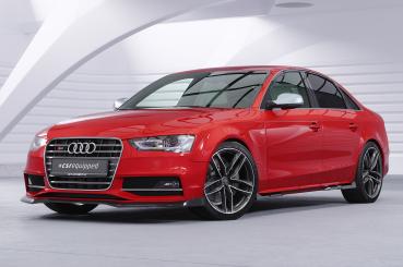 CSR Frontspoiler | Cup-Spoilerlippe mit ABE für Audi A4 / S4 B8 (Typ 8K) CSL825-K Kupfer matt (keine Lackierung erforderlich)