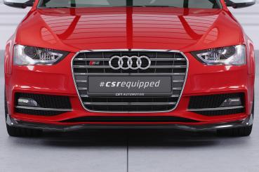 CSR Frontspoiler | Cup-Spoilerlippe mit ABE für Audi A4 / S4 B8 (Typ 8K) CSL825-K Kupfer matt (keine Lackierung erforderlich)