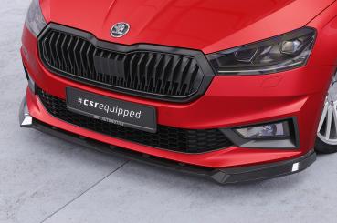 CSR Frontspoiler | Cup-Spoilerlippe mit ABE für Skoda Fabia 4 Monte Carlo CSL829-K Kupfer matt (keine Lackierung erforderlich)