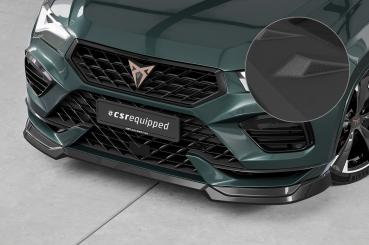 CSR Frontspoiler | Cup-Spoilerlippe mit ABE für Cupra Ateca (Typ 5FP, KH7) CSL842-S schwarz matt strukturiert (keine Lackierung erforderlich)