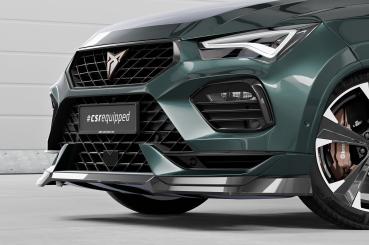 CSR Frontspoiler | Cup-Spoilerlippe mit ABE für Cupra Ateca (Typ 5FP, KH7) CSL842-L schwarz matt (Lackierung erforderlich)