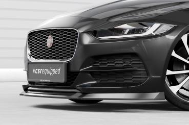 CSR Frontspoiler | Cup-Spoilerlippe mit ABE für Jaguar XE (X760) CSL845-G Glossy schwarz Hochglanz (keine Lackierung erforderlich)