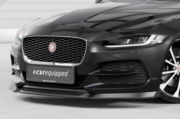 CSR Frontspoiler | Cup-Spoilerlippe mit ABE für Jaguar XE (X760) CSL845-G Glossy schwarz Hochglanz (keine Lackierung erforderlich)