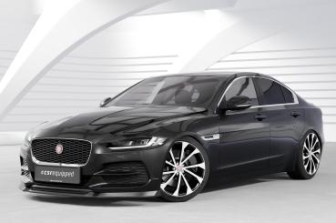 CSR Frontspoiler | Cup-Spoilerlippe mit ABE für Jaguar XE (X760) CSL845-G Glossy schwarz Hochglanz (keine Lackierung erforderlich)