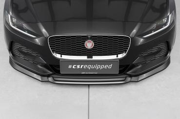CSR Frontspoiler | Cup-Spoilerlippe mit ABE für Jaguar XE (X760) CSL845-G Glossy schwarz Hochglanz (keine Lackierung erforderlich)