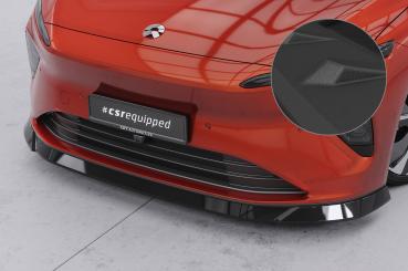 CSR Frontspoiler | Cup-Spoilerlippe mit ABE für Nio ET7 CSL847-S schwarz matt strukturiert (keine Lackierung erforderlich)