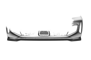 CSR Frontspoiler | Cup-Spoilerlippe mit ABE für Seat Arona FR CSL850-S schwarz matt strukturiert (keine Lackierung erforderlich)