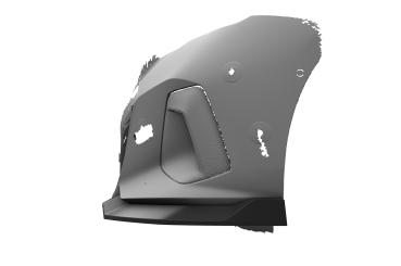 CSR Frontspoiler | Cup-Spoilerlippe mit ABE für BMW 5er G60 / i5 G60 CSL860-M Carbon Look matt strukturiert (keine Lackierung erforderlich)