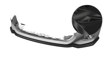 CSR Frontspoiler | Cup-Spoilerlippe mit ABE für Suzuki Swace CSL865-G Glossy schwarz glänzend (keine Lackierung erforderlich)