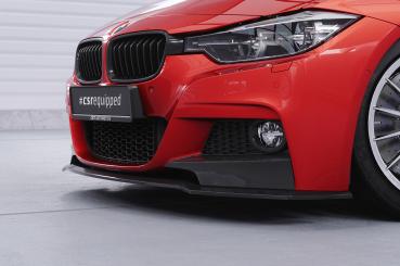 CSR Frontspoiler | Cup-Spoilerlippe mit ABE für BMW 3er F30 / F31 CSL871-L Lackierung erforderlich (schwarz matt)