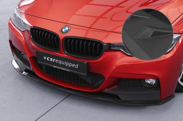 CSR Frontspoiler | Cup-Spoilerlippe mit ABE für BMW 3er F30 / F31 CSL871-L Lackierung erforderlich (schwarz matt)
